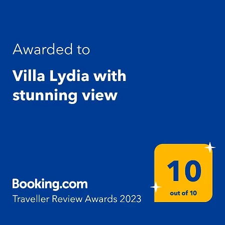 Villa Lydia With Stunning View, By Red Windmill *